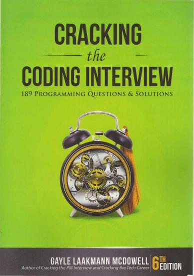 Cracking the Coding Interview: 150 Programming Questions and Solutions