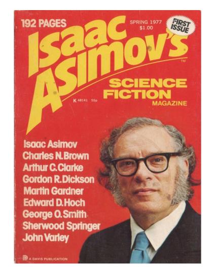 Isaac Asimov's Science Fiction Magazine - Vol. 1, No. 1, Spring 1977