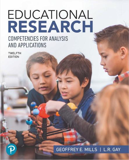 Educational Research: Competencies for Analysis and Applications