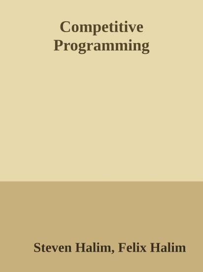 Competitive Programming