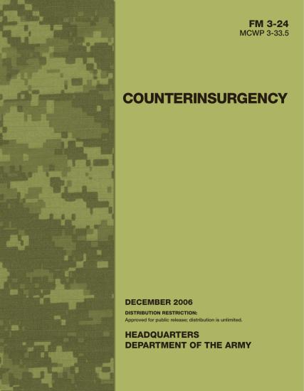 Counterinsurgency Manual